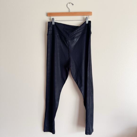 Buff Bunny Black Embossed Leggings XXXL Workout Athleisure - Picture 4 of 5